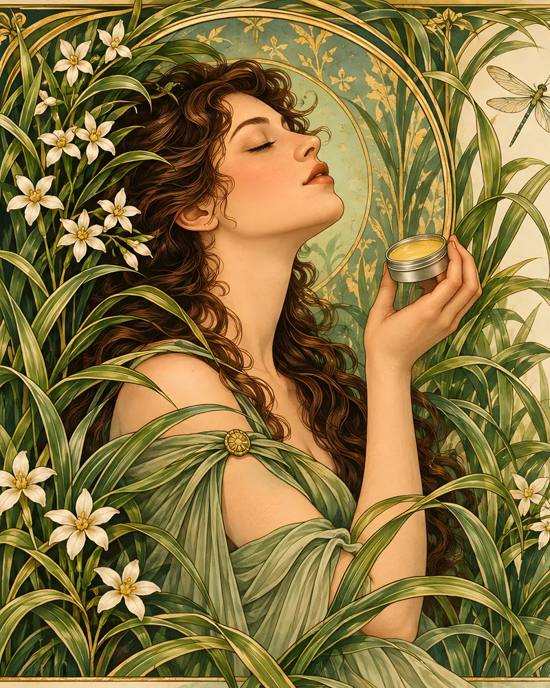 رسم صندوق مرهم السيترونيلا